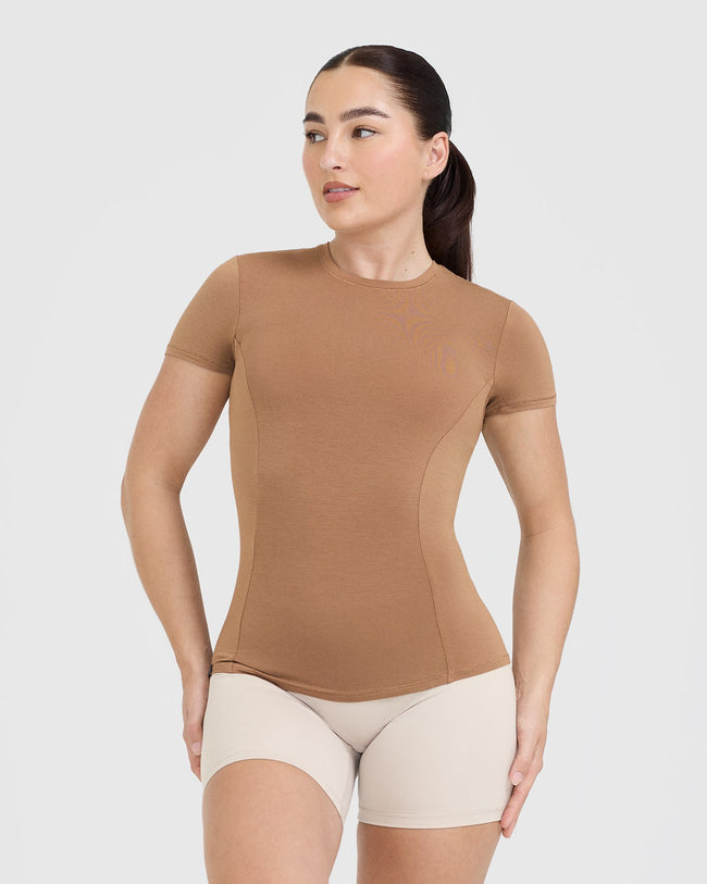 Mellow™ Soft Short Sleeve T-Shirt | Nude 3