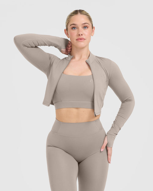 Oner Modal Timeless Crop Jacket | Minky