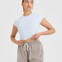 Cotton Icon Baby T-Shirt | Pastel Blue