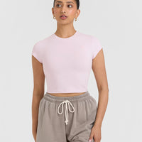 Cotton Icon Baby T-Shirt | Pastel Pink