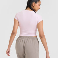 Cotton Icon Baby T-Shirt | Pastel Pink