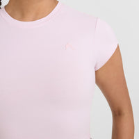 Cotton Icon Baby T-Shirt | Pastel Pink