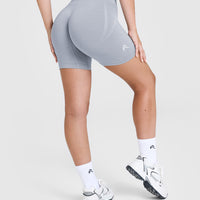 Effortless Seamless Shorts | Metal Grey