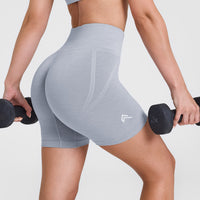 Effortless Seamless Shorts | Metal Grey