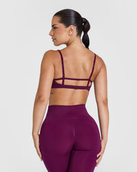 Timeless Strappy Bralette | Ripe Fig