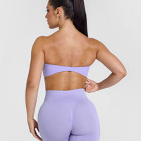 Unified Micro Bandeau Bralette | Vintage Violet