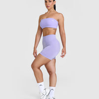 Unified Micro Bandeau Bralette | Vintage Violet