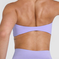 Unified Micro Bandeau Bralette | Vintage Violet