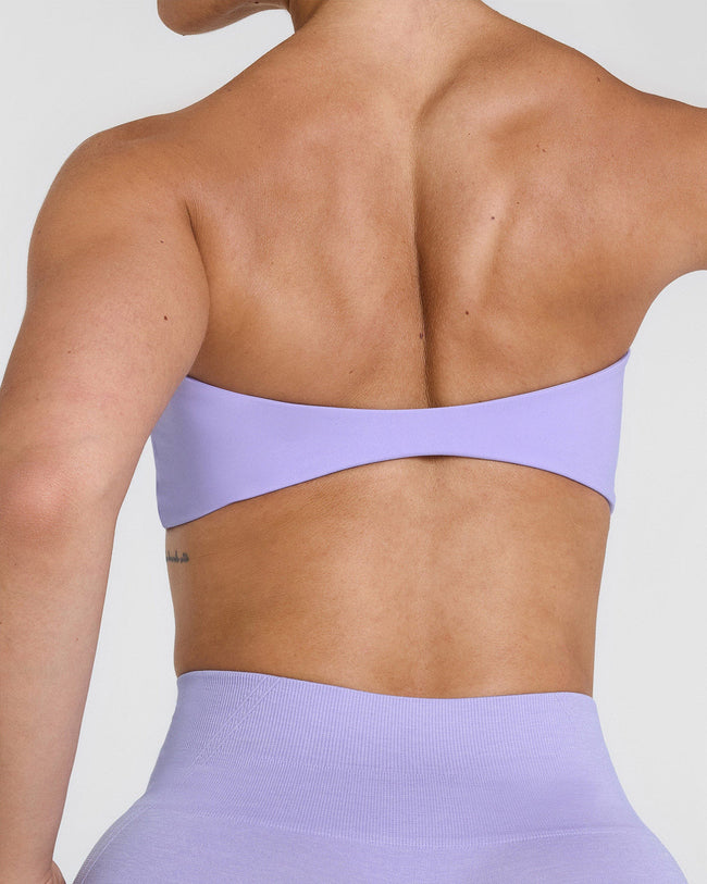 Unified Micro Bandeau Bralette | Vintage Violet
