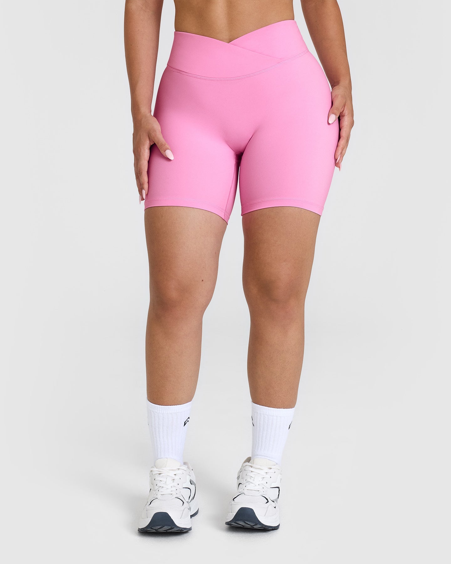 Unified Wrap Shorts 6" | Power Pink