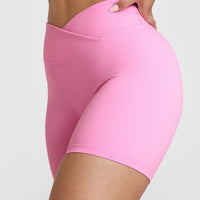 Unified Wrap Shorts 6" | Power Pink
