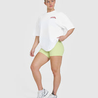 OA Tour Graphic Washed T-Shirt | White