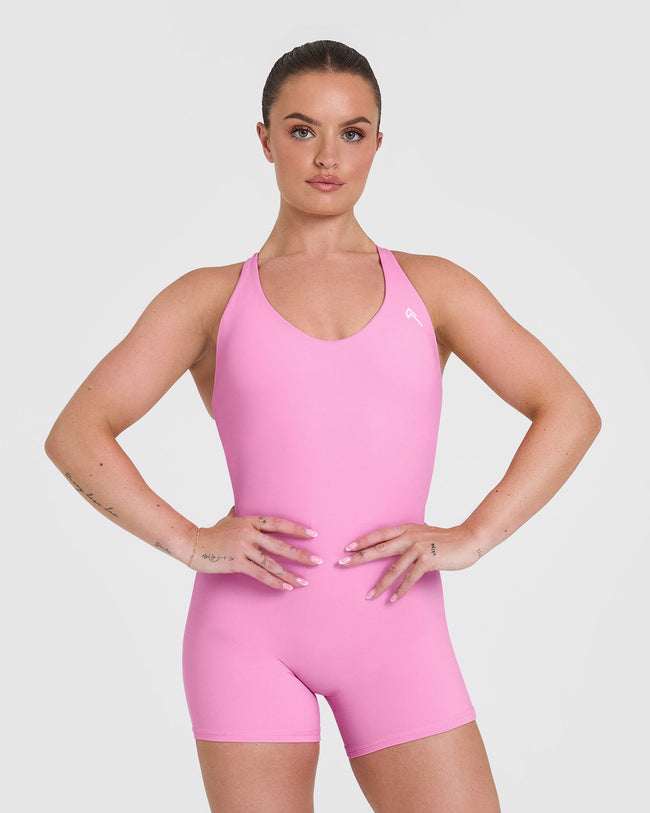 Unified Scoop Back All In One 6" | Power Pink