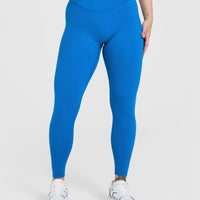 Unified Wrap Leggings | Retro Blue