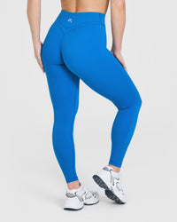 Unified Wrap Leggings | Retro Blue