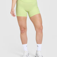 Unified Wrap Shorts 6" | Pump Green