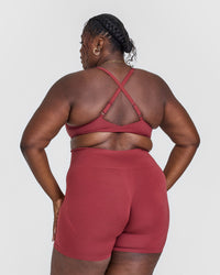 Unified Micro Bralette | Burnt Cherry
