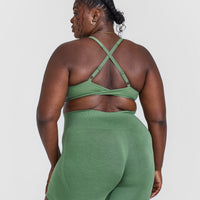 Unified Micro Bralette | Forest Green