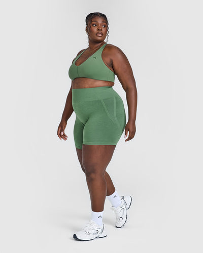 Unified Micro Bralette | Forest Green