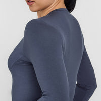 Mellowâ„¢ Soft Long Sleeve Top | True Blue