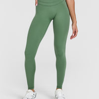 Unified High Waisted Leggings | Forest Green