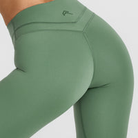 Unified High Waisted Leggings | Forest Green