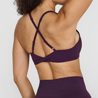 Unified Micro Bralette | Blackberry Purple