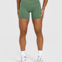 Unified Wrap Shorts 6" | Forest Green