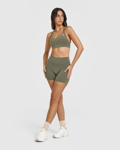 Everyday Sports Bra | Alpine Green