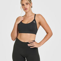 Everyday Sports Bra | Soft Black
