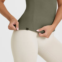 Mellow™ Rib T-Shirt | Alpine Green