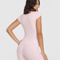 Mellow™ Rib T-Shirt | Ballet Pink