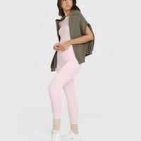 Mellow™ Rib T-Shirt | Ballet Pink