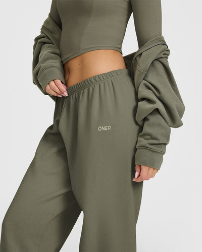 Mid Weight Jogger | Alpine Green
