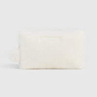 Borg Washbag | Cream