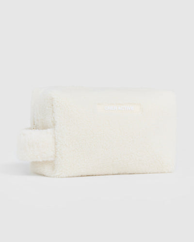 Borg Washbag | Cream