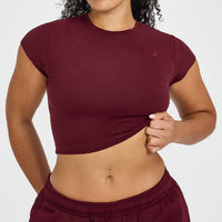 Cotton Icon Baby T-Shirt | Rosewood