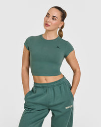 Cotton Icon Baby T-Shirt | Iced Green