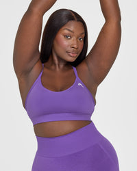 Everyday Sports Bra | Iris Purple
