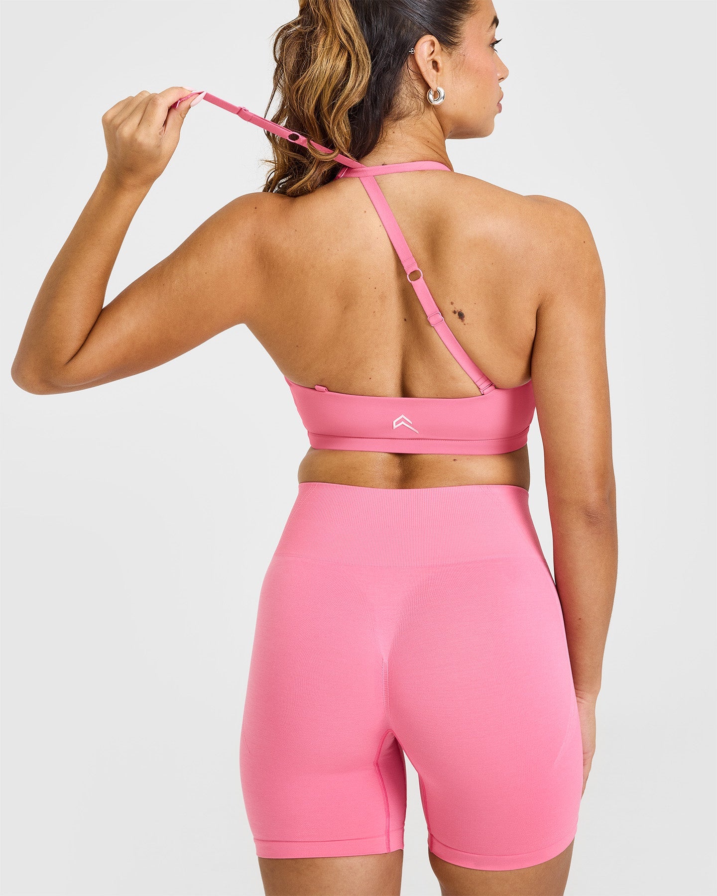 Unified Twist Sports Bra | Peony Pink