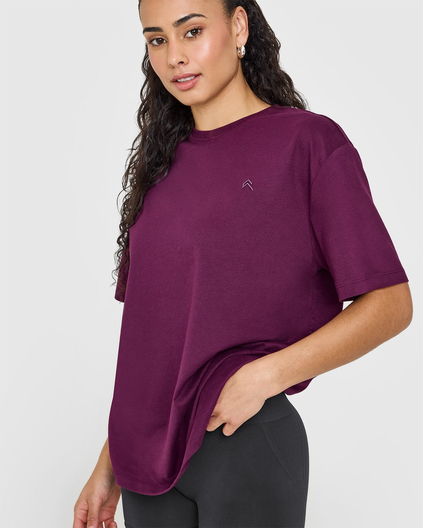 Classic Oversized Lightweight T-Shirt | Ripe Fig