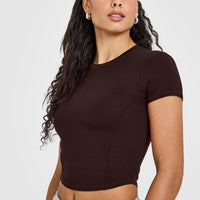 Mellow™ Soft Mid Short Sleeve T-Shirt | 70% Cocoa