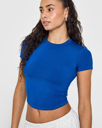 Mellowâ„¢ Soft Mid Short Sleeve T-Shirt | Cobalt Blue