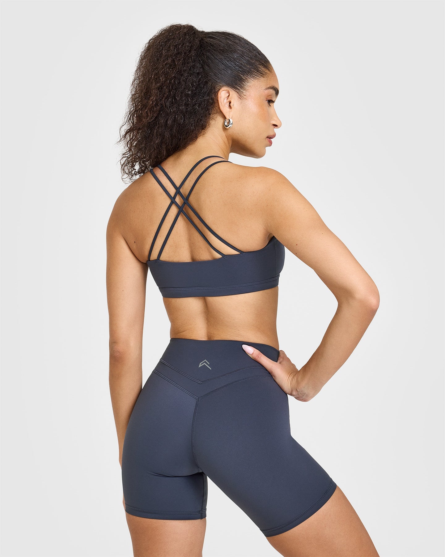 Everyday Cross Over Bralette | True Blue