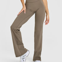 Unified Wrap Flared Bottoms | Moss Brown