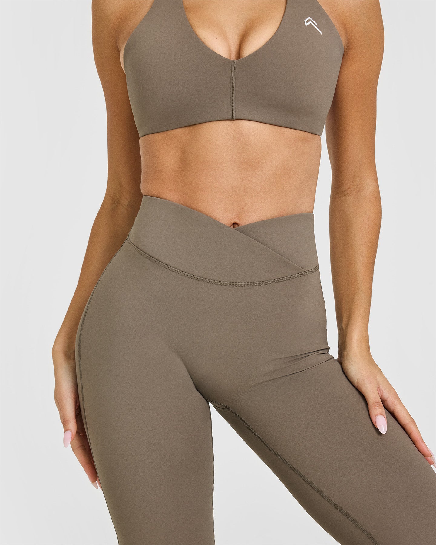 Unified Wrap Flared Bottoms | Moss Brown