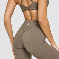 Unified Wrap Flared Bottoms | Moss Brown