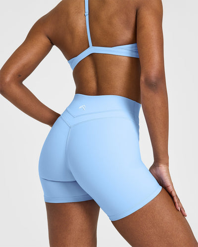 Unified High Waisted Shorts 6" | Powdered Blue