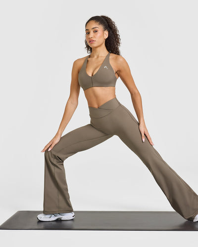 Unified Micro Bralette | Moss Brown