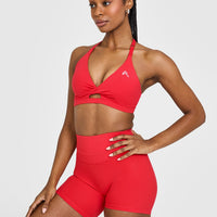 Unified Twist Sports Bra | Muscle Mommy Red